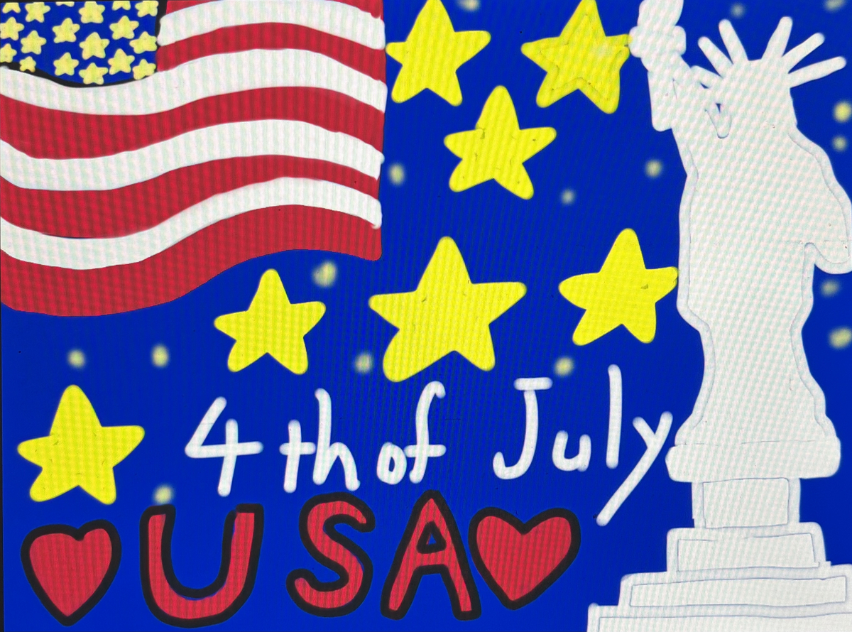 This is a pixiv picture whose title is ㊗️アメリカ独立記念日⭐️🇺🇸🗽⭐️.