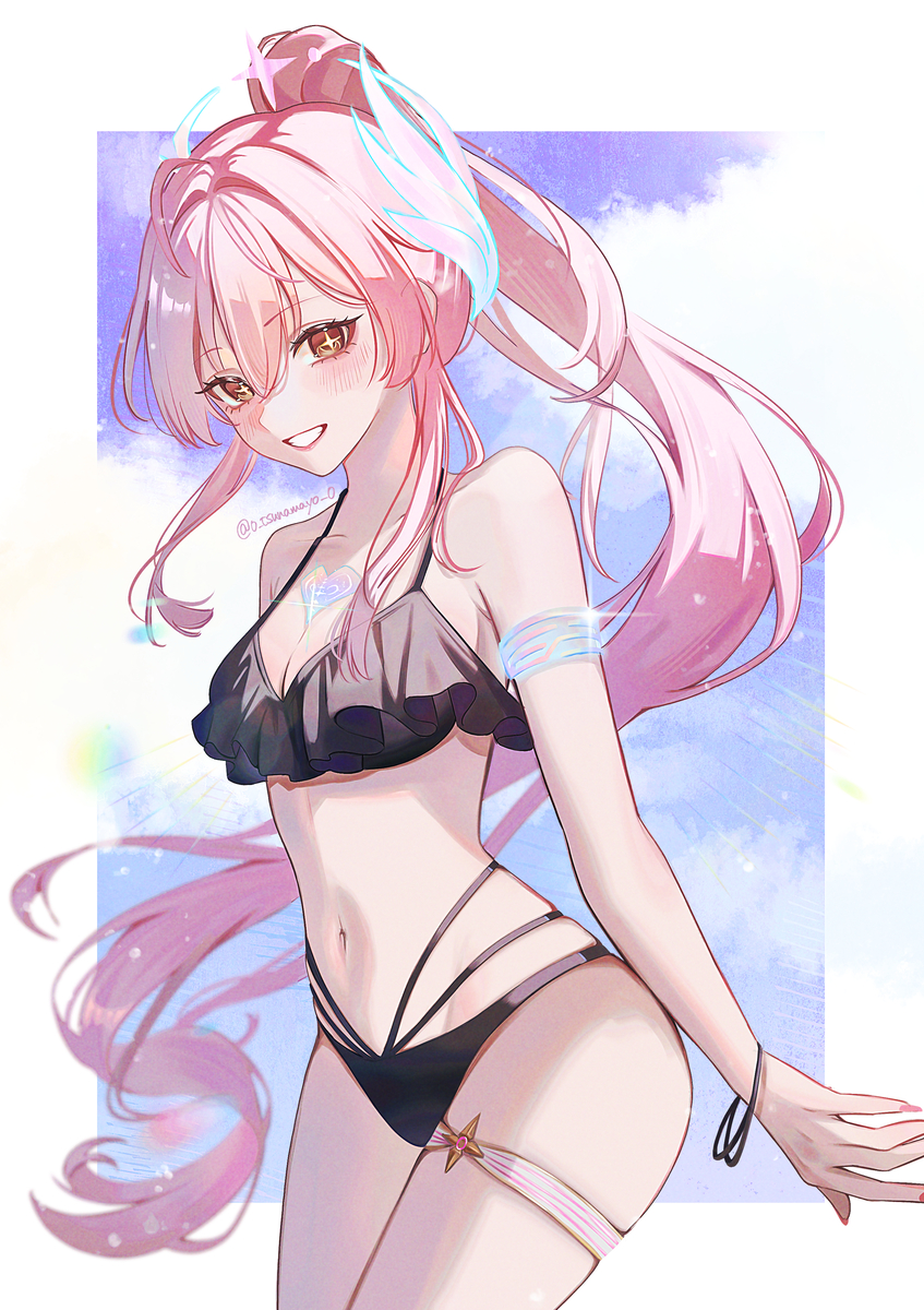 This is a pixiv picture whose title is 鳴潮 エイメス / Aemeath.