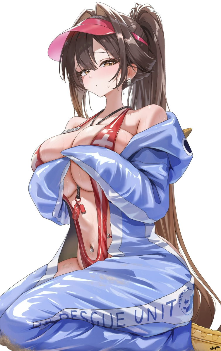 This is a pixiv picture whose title is マルチャーナ先生🐧💦.