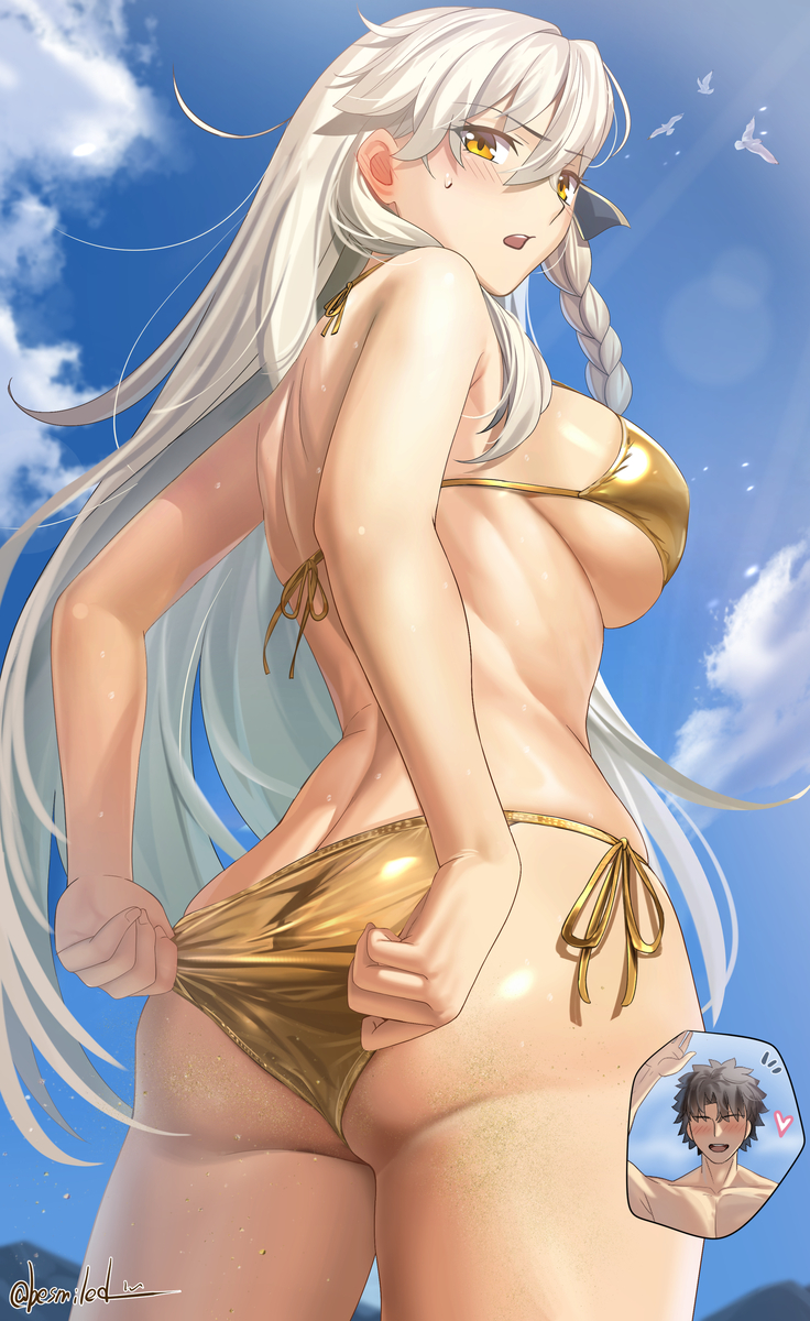This is a pixiv picture whose title is Golden Olga 💛.
