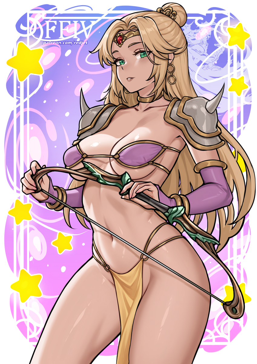 This is a pixiv picture whose title is Rosa - FFIV.