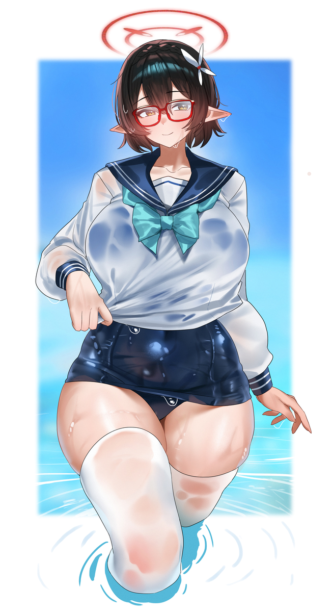 This is a pixiv picture whose title is 奥空 アヤネ.