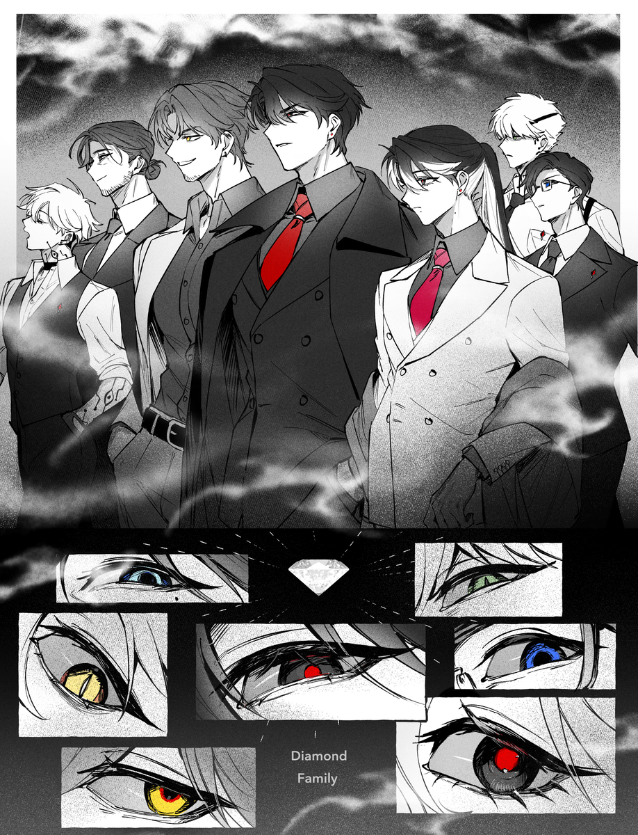 This is a pixiv picture whose title is 💎親子log2.