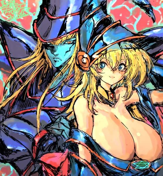 This is a pixiv picture whose title is ブラマジ師弟.
