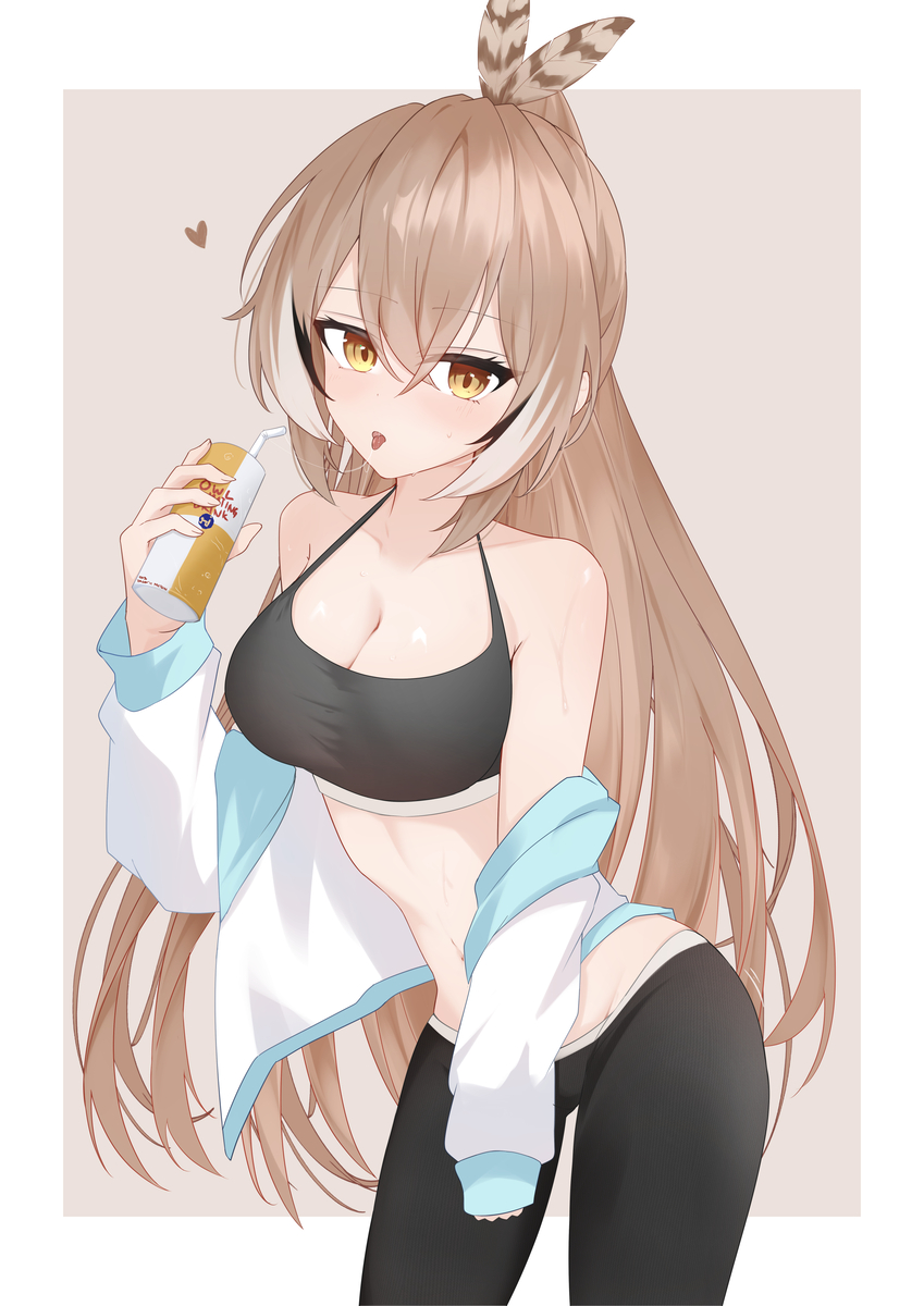 This is a pixiv picture whose title is Gym Mumei 🤎.