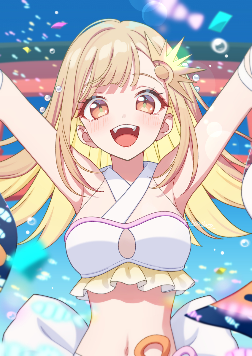 This is a pixiv picture whose title is 『やっとここまで来れた』.