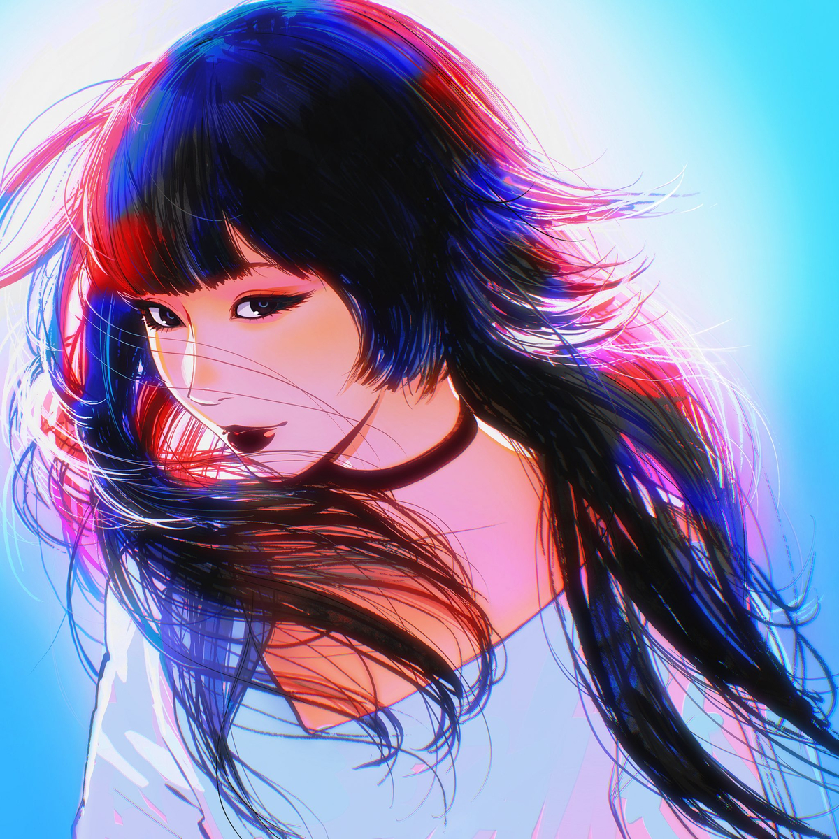 This is a pixiv picture whose title is DAOKO - TACTIC ジャケットイラスト.