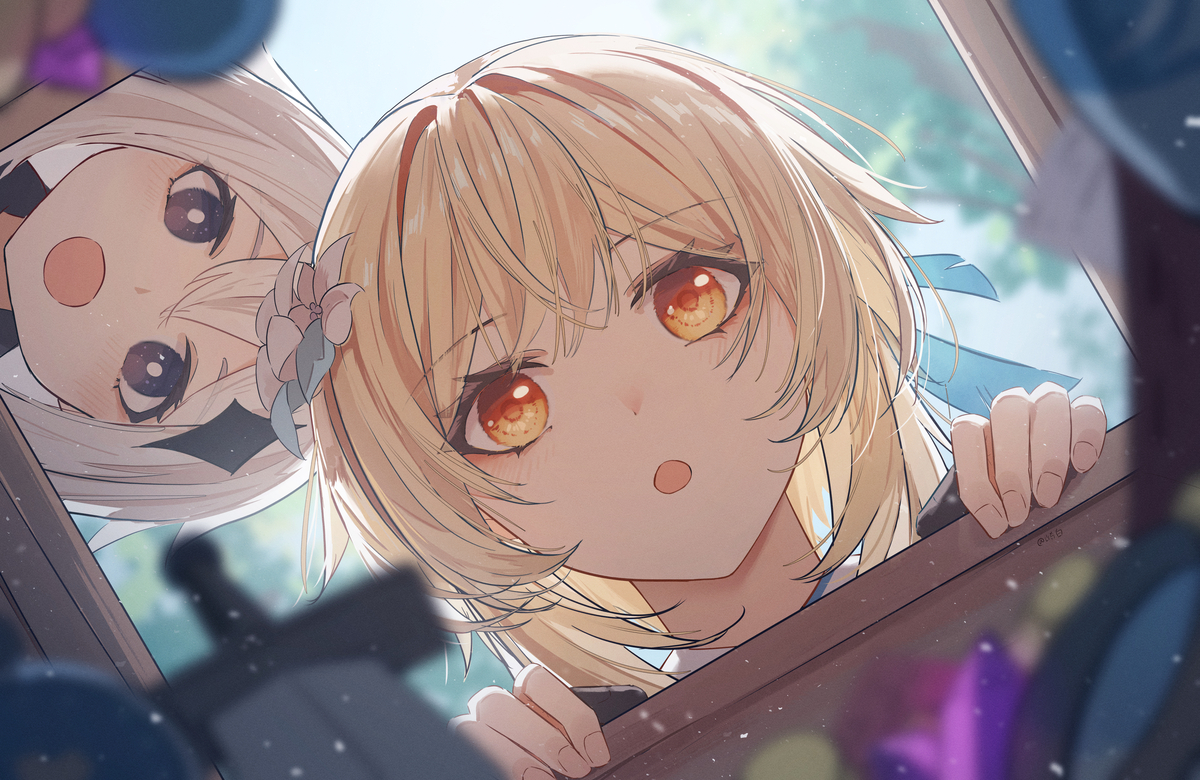 This is a pixiv picture whose title is 荧.