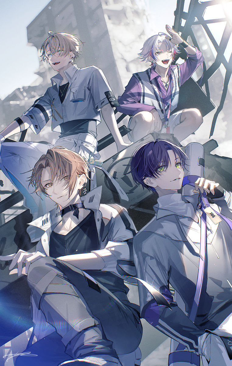 This is a pixiv picture whose title is Challengers.