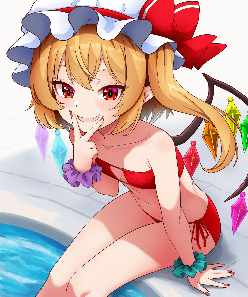 This is a pixiv picture whose title is スカーレット・サマー！.