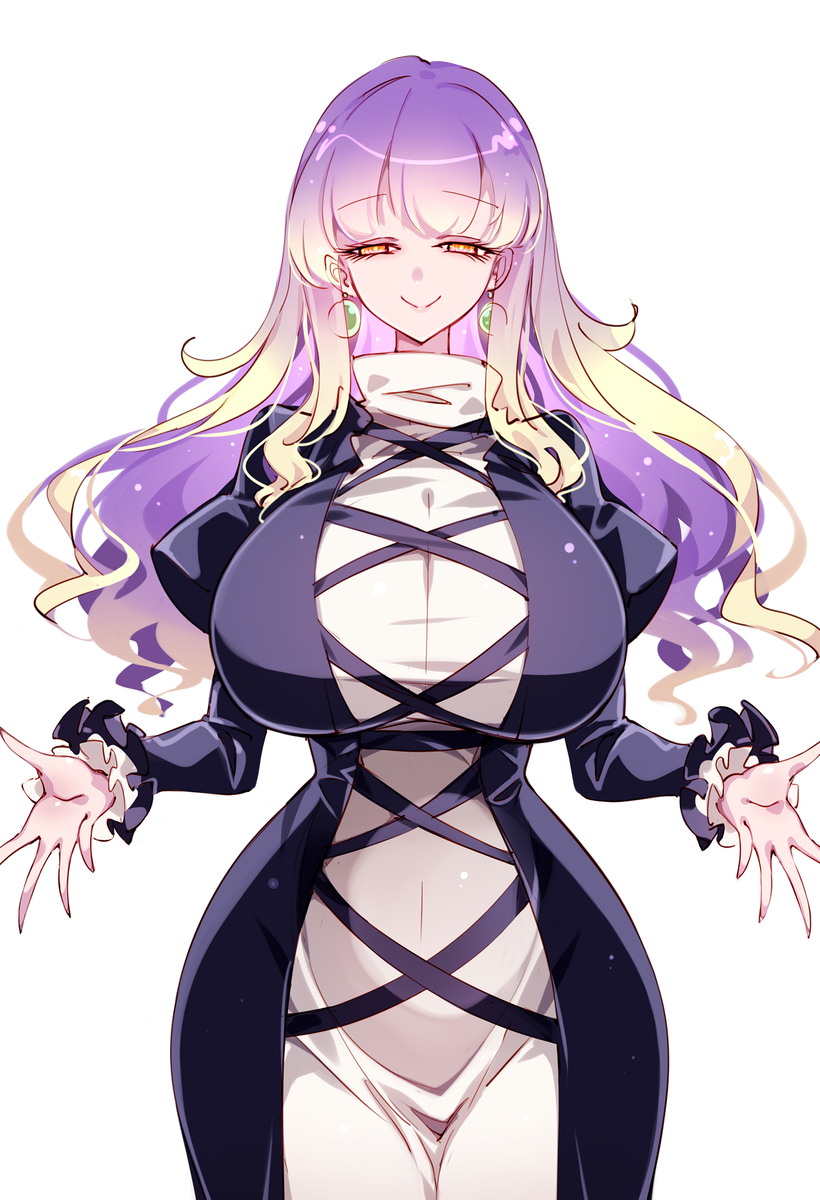 This is a pixiv picture whose title is おいで💜.