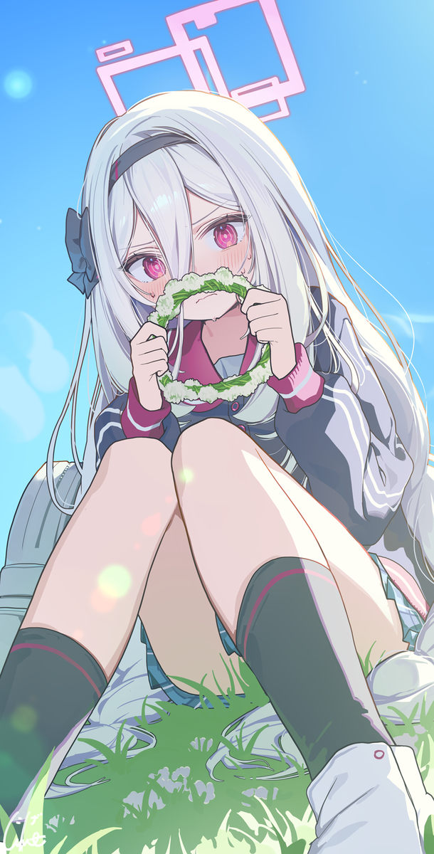 This is a pixiv picture whose title is 96日目 天童ケイ.