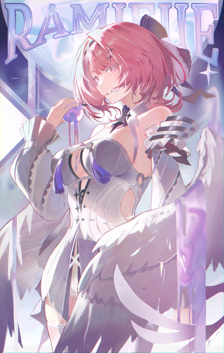 This is a pixiv picture whose title is 蕾米埃尔.