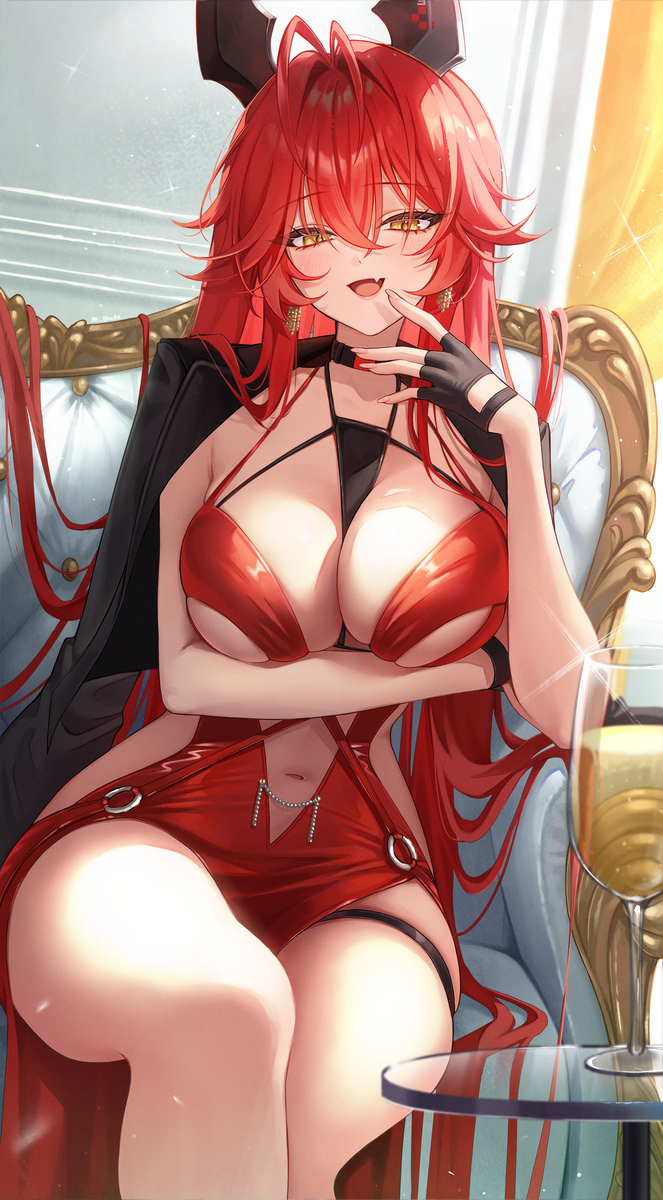 This is a pixiv picture whose title is RED HOOD.
