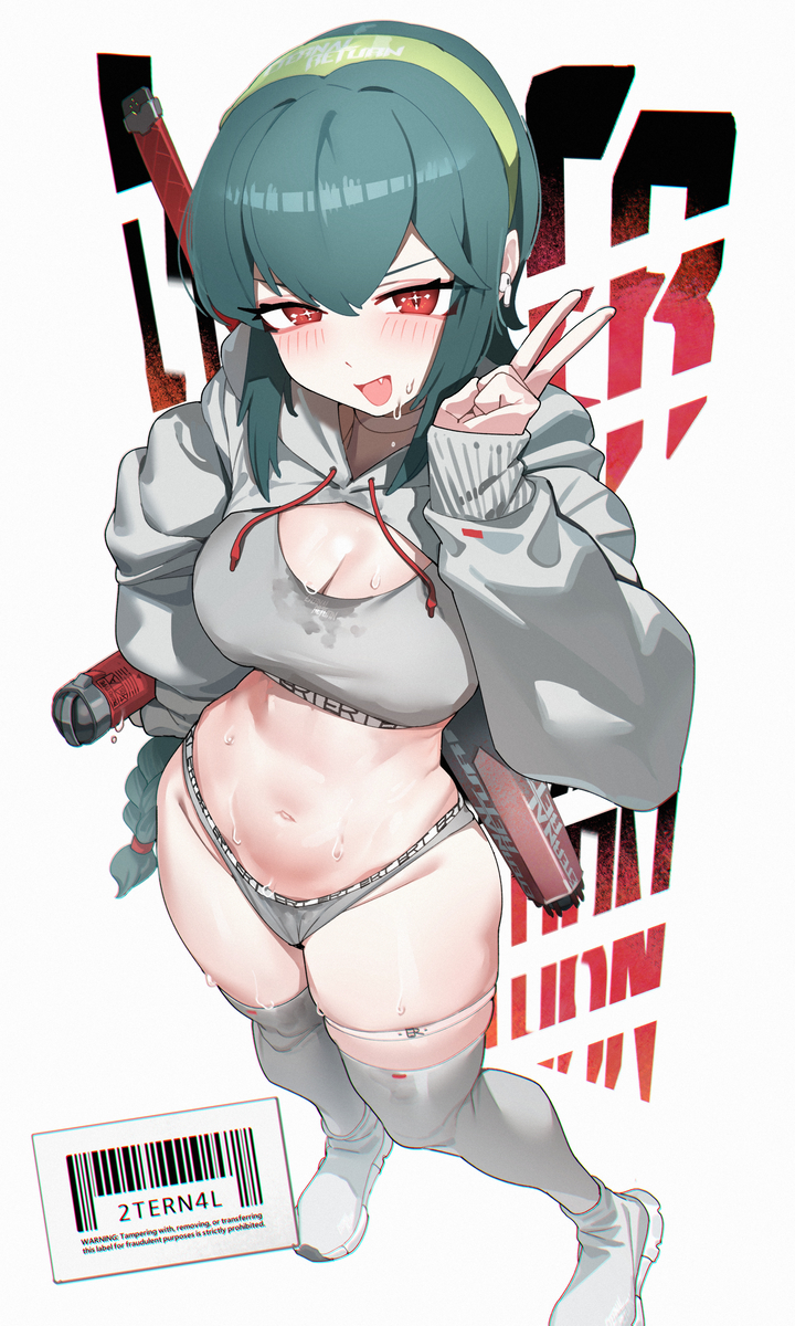 This is a pixiv picture whose title is Sports-underwear bianca.
