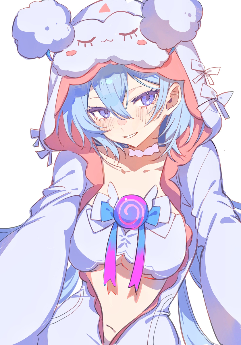 This is a pixiv picture whose title is 夕霧 - パジャマ.
