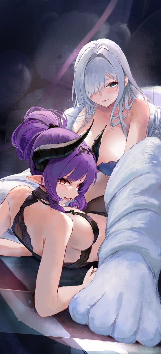 This is a pixiv picture whose title is シェルブール アローマンシュ(アズールレーン).