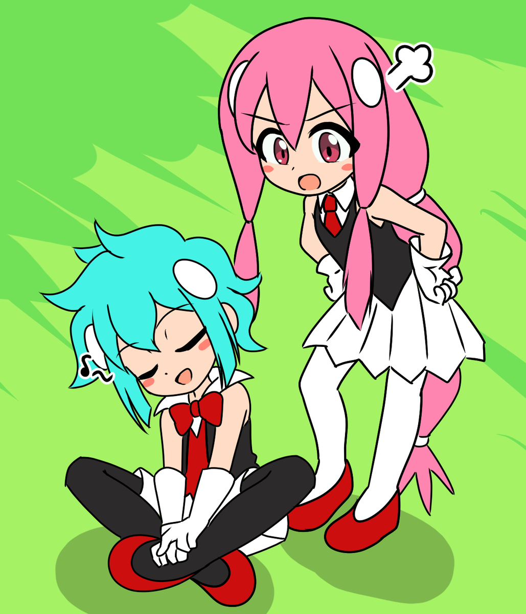 This is a pixiv picture whose title is ビートスペル.