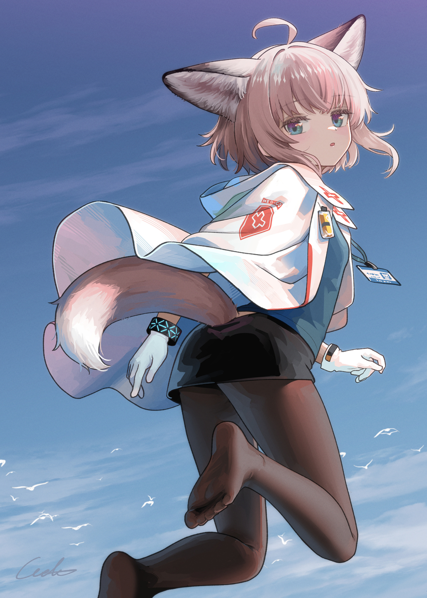 This is a pixiv picture whose title is 空飛ぶススーロ.
