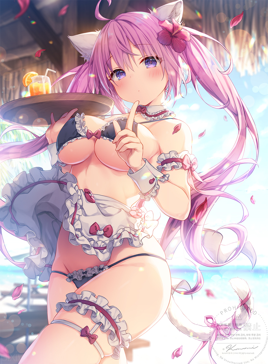 This is a pixiv picture whose title is ないしょのサマー.