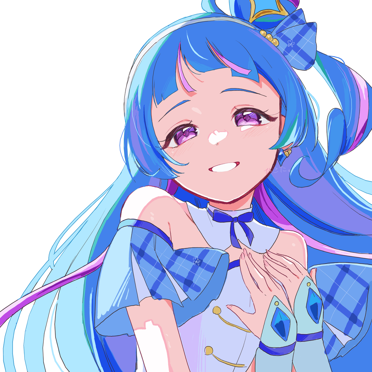 This is a pixiv picture whose title is キュアウインク.