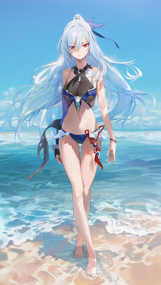 This is a pixiv picture whose title is 335 Jingliu(鏡流).