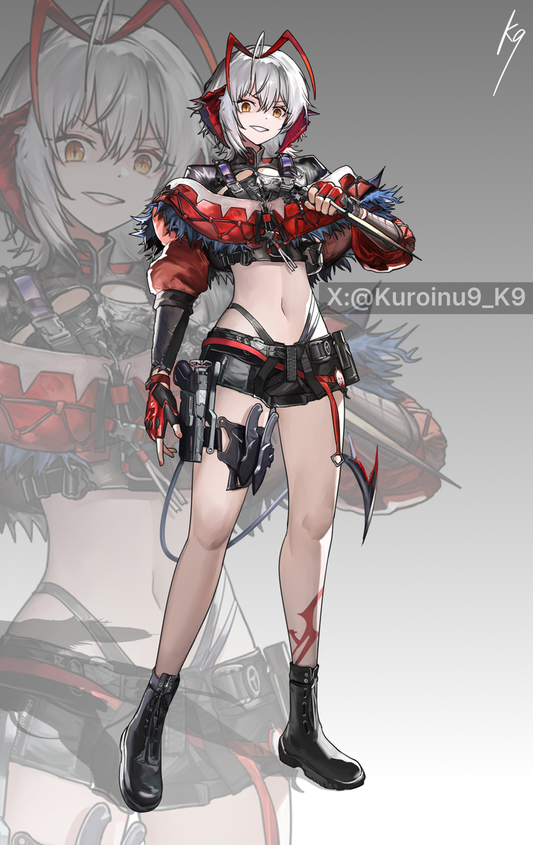 This is a pixiv picture whose title is 维什戴尔.