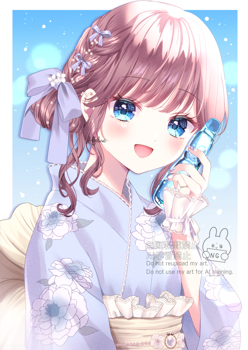 This is a pixiv picture whose title is 暑いね.