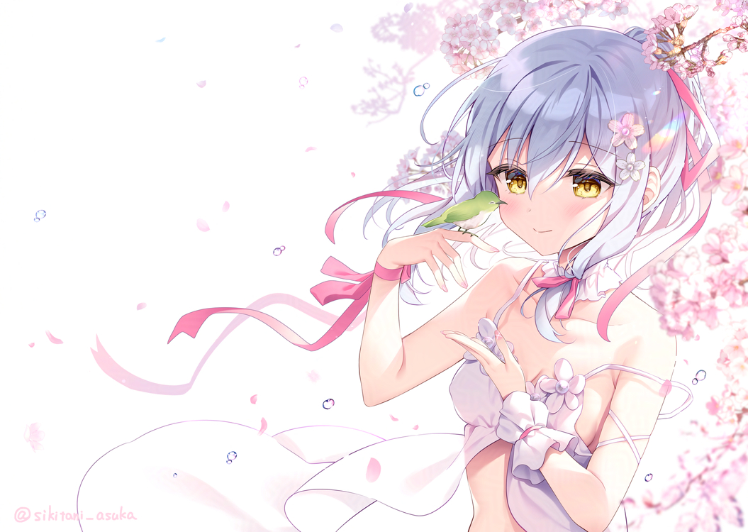 This is a pixiv picture whose title is 春の香り.