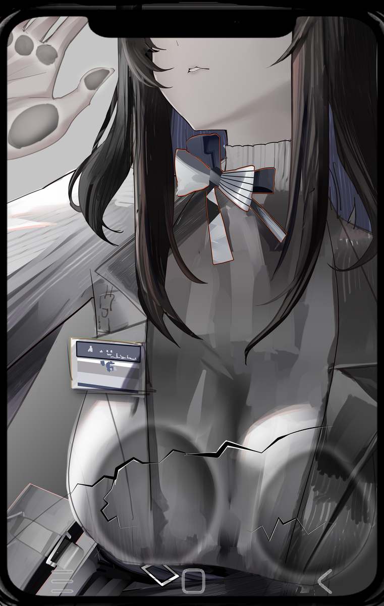 This is a pixiv picture whose title is 清纯无害好女孩.
