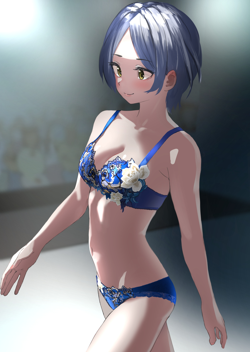 This is a pixiv picture whose title is 速水奏.