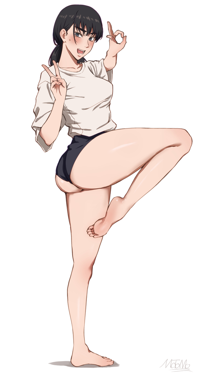 This is a pixiv picture whose title is アサちゃんピース.