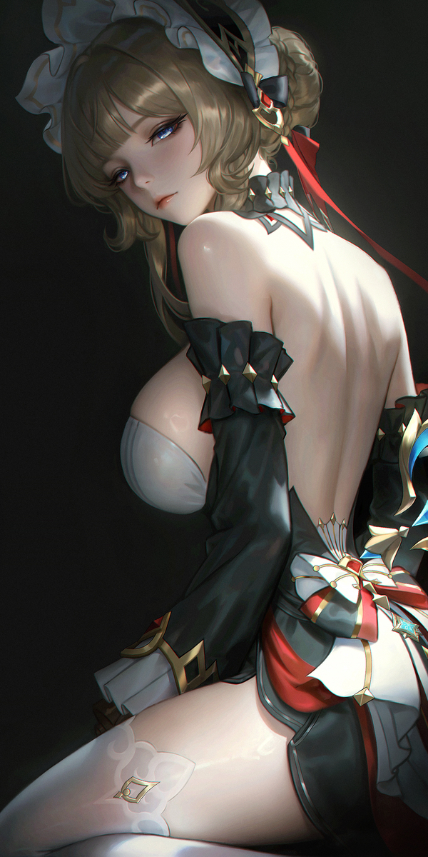 This is a pixiv picture whose title is 原神 木偶 桑多涅.