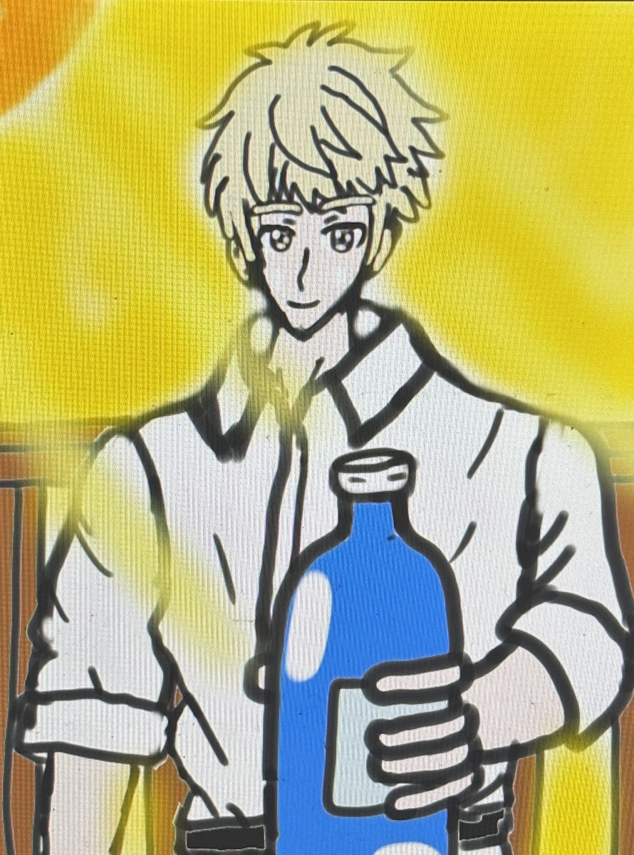 This is a pixiv picture whose title is 夏には水分を🥤💦.