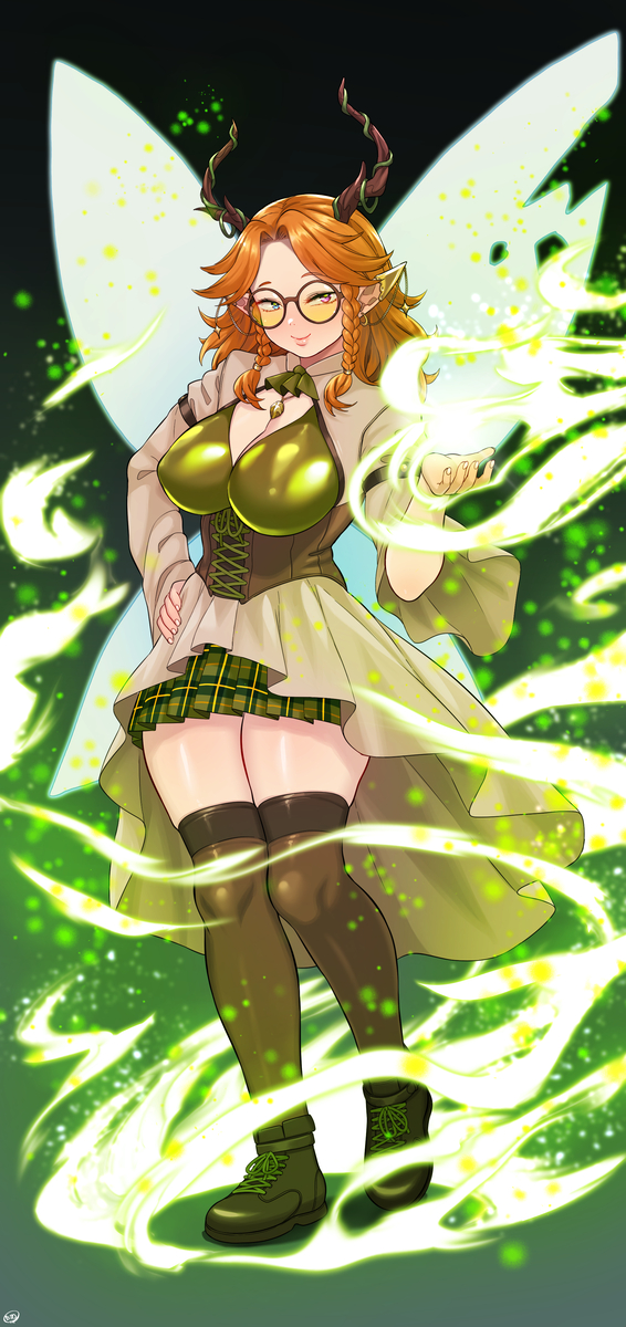 This is a pixiv picture whose title is FAIRY OC.