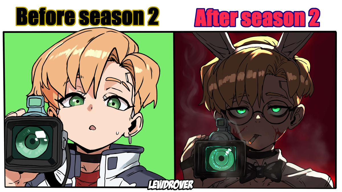 This is a pixiv picture whose title is Cyberpunk season 2 predictions.