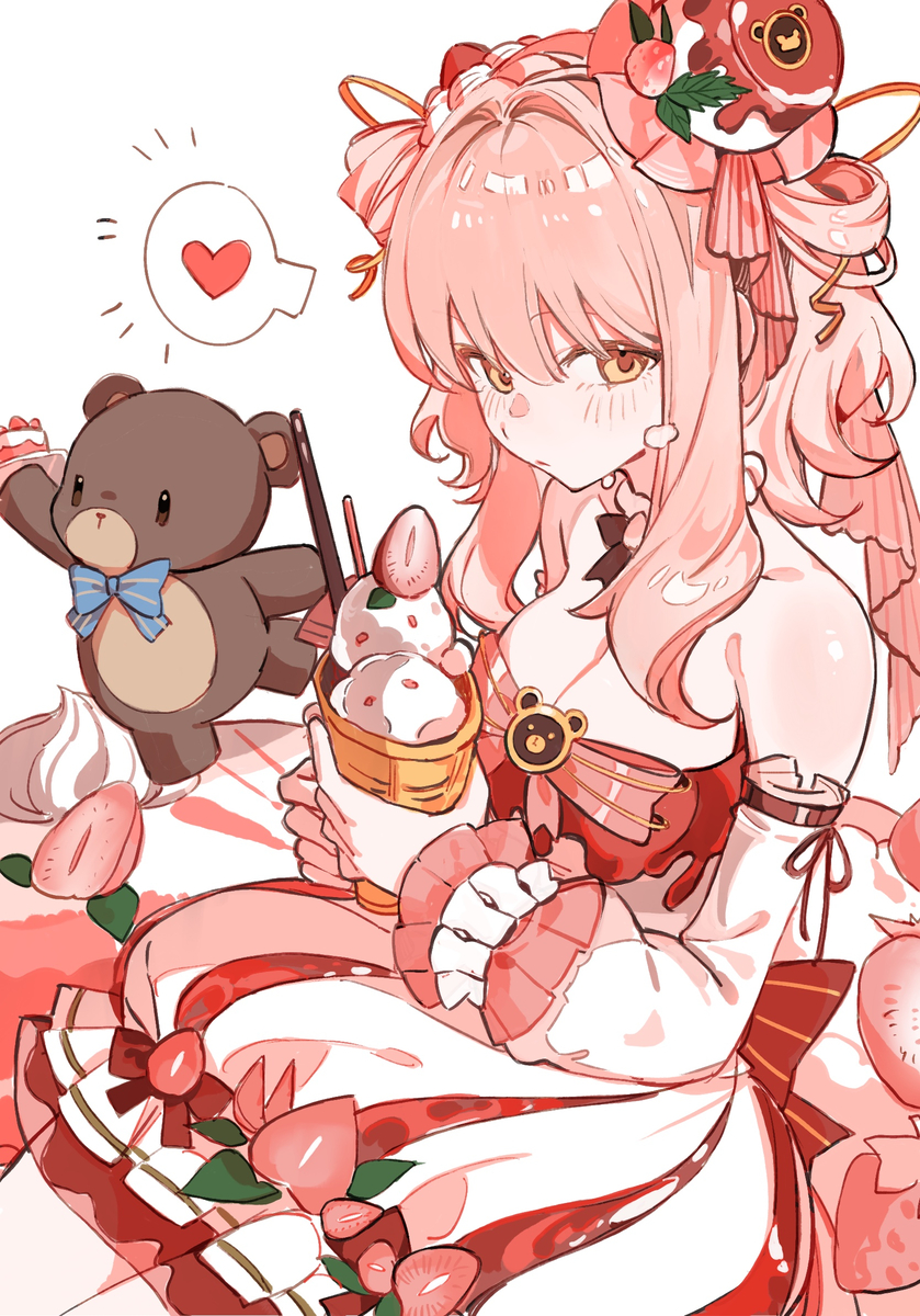 This is a pixiv picture whose title is イヴェット - 苺.