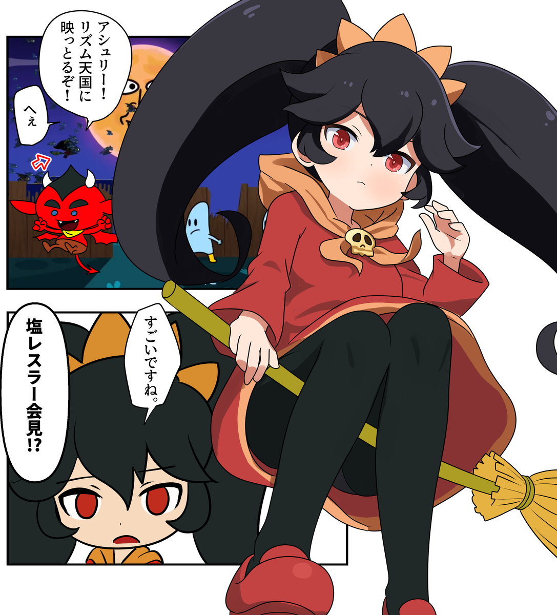 This is a pixiv picture whose title is ワリオ漫画2603.