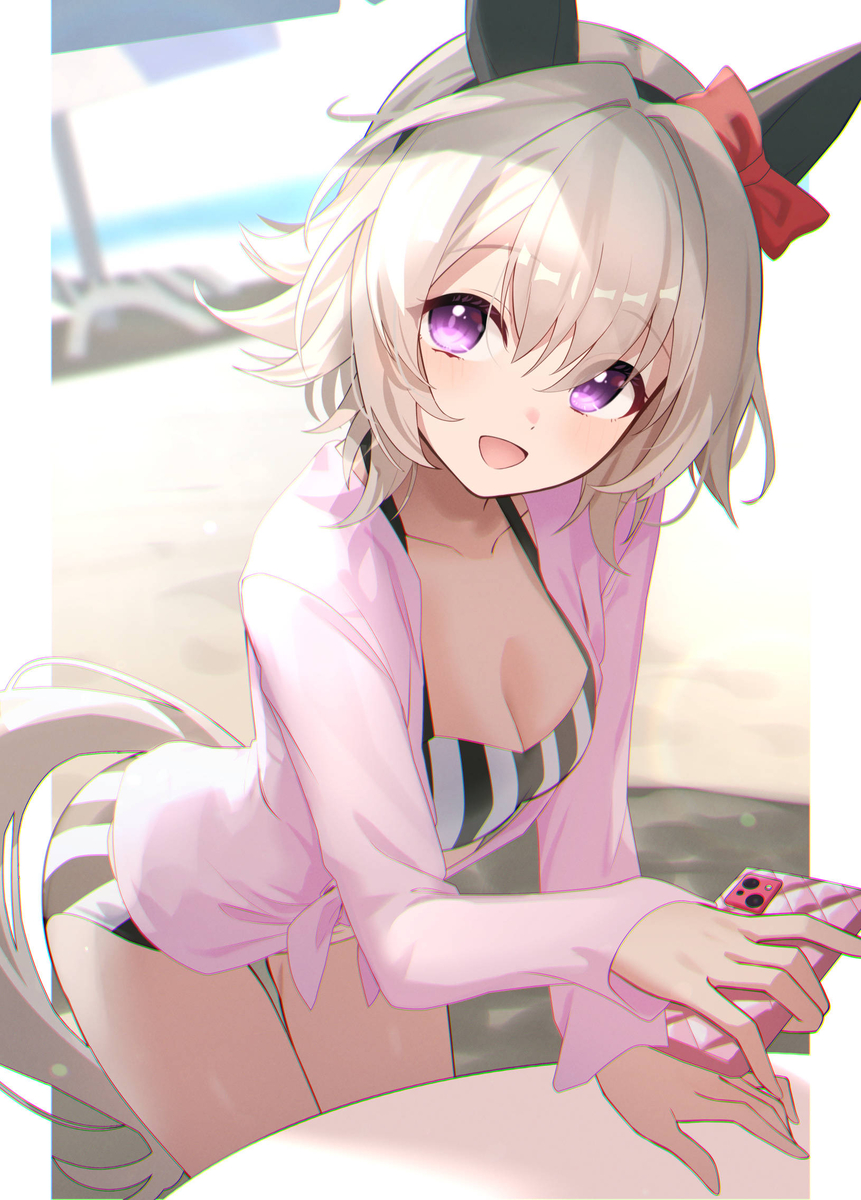 This is a pixiv picture whose title is 94日目 カレンちゃん.