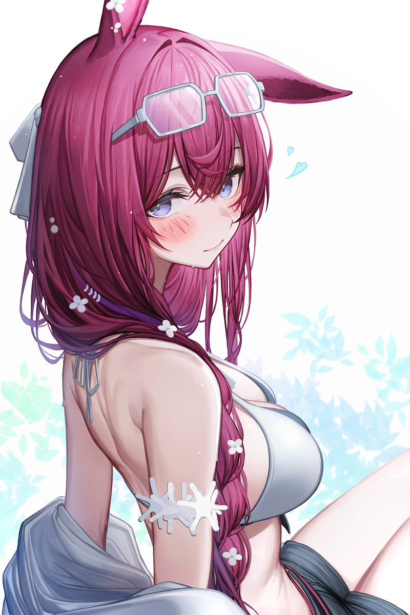 This is a pixiv picture whose title is レイ(水着).