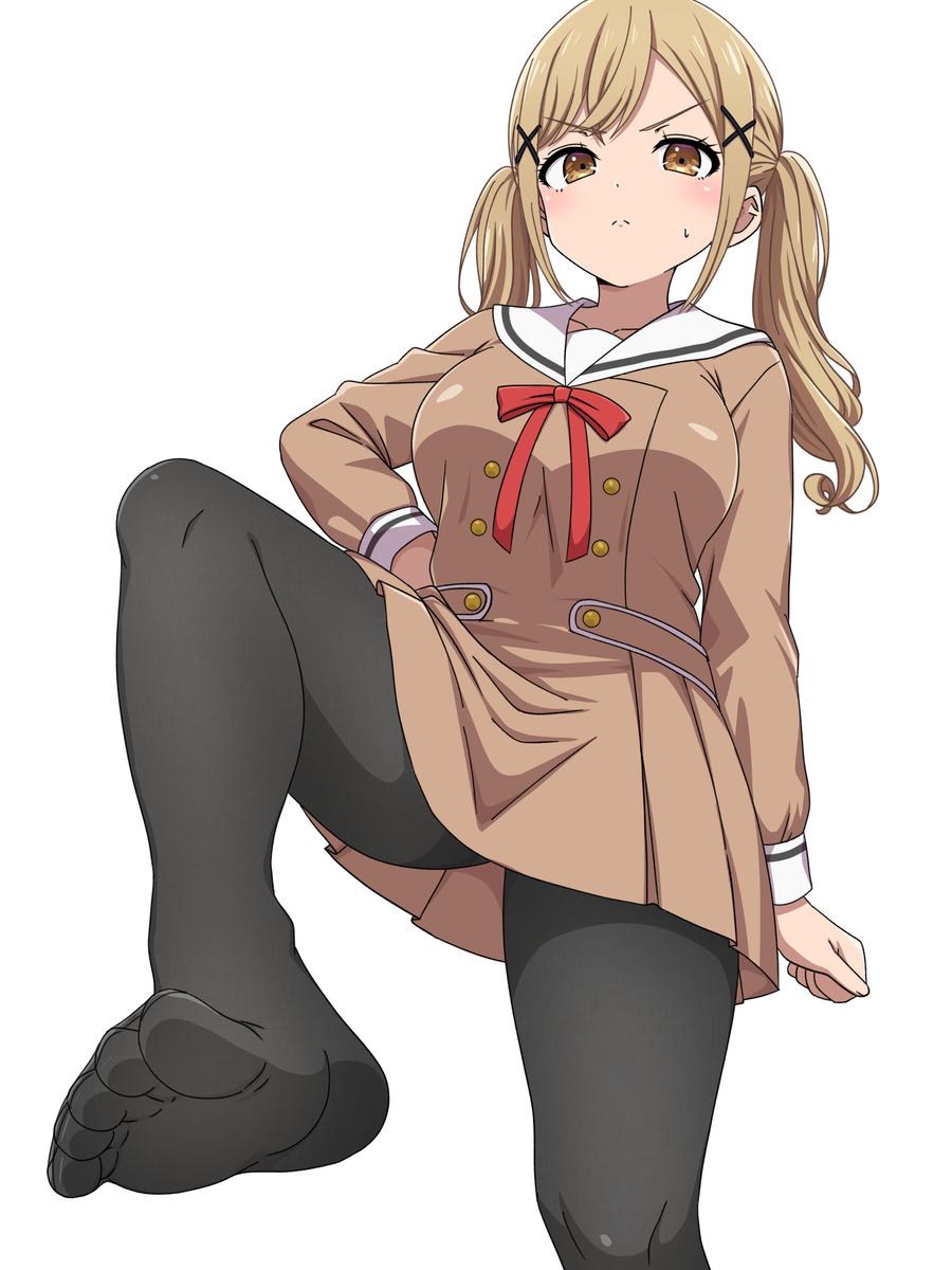 This is a pixiv picture whose title is 足有咲.