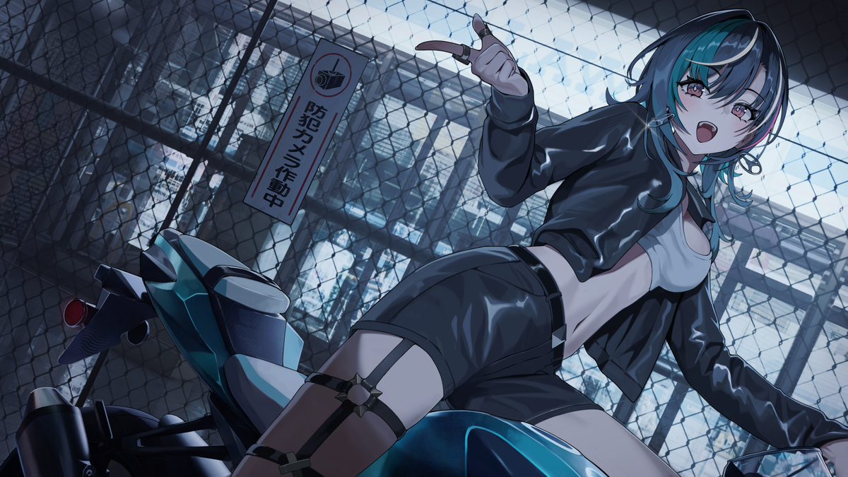 This is a pixiv picture whose title is 輪堂千速.