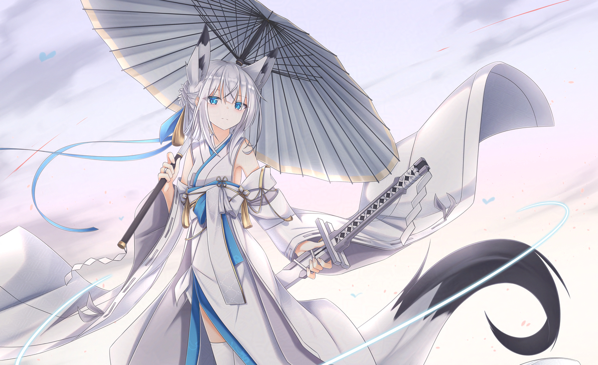 This is a pixiv picture whose title is 江風.