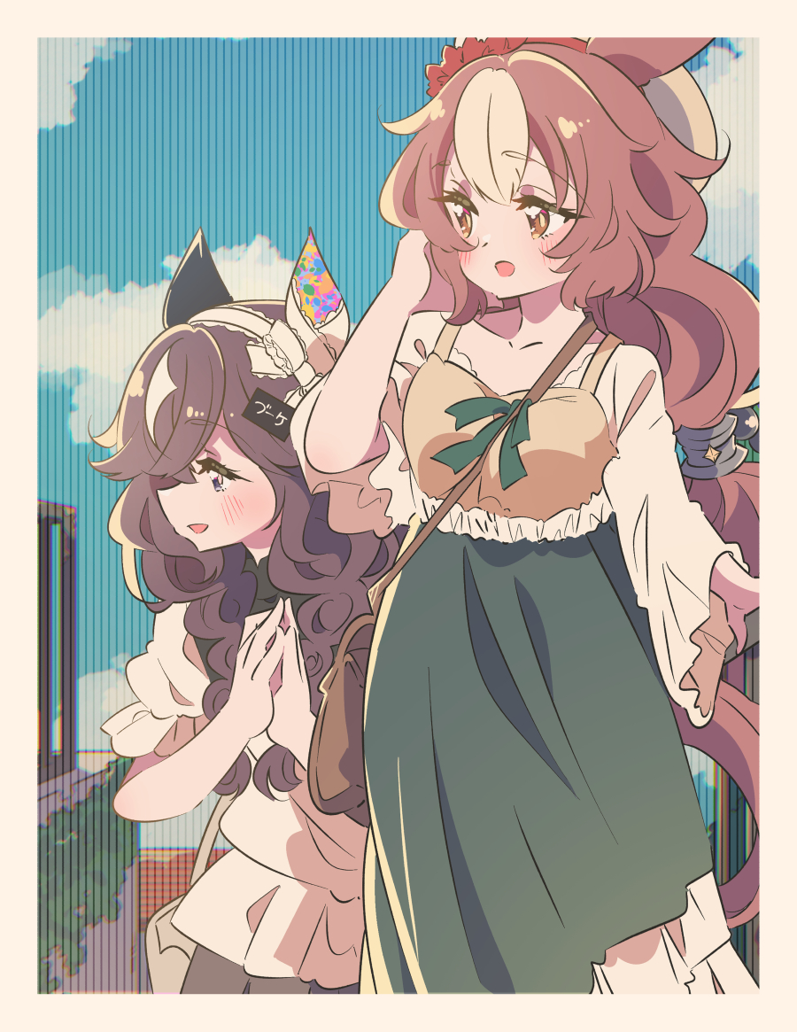 This is a pixiv picture whose title is 香風.