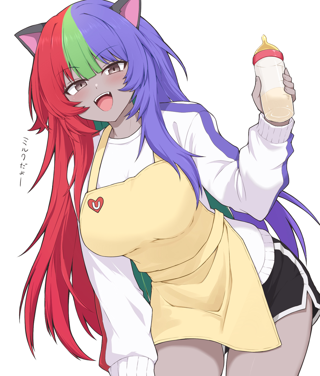 This is a pixiv picture whose title is うにママ.