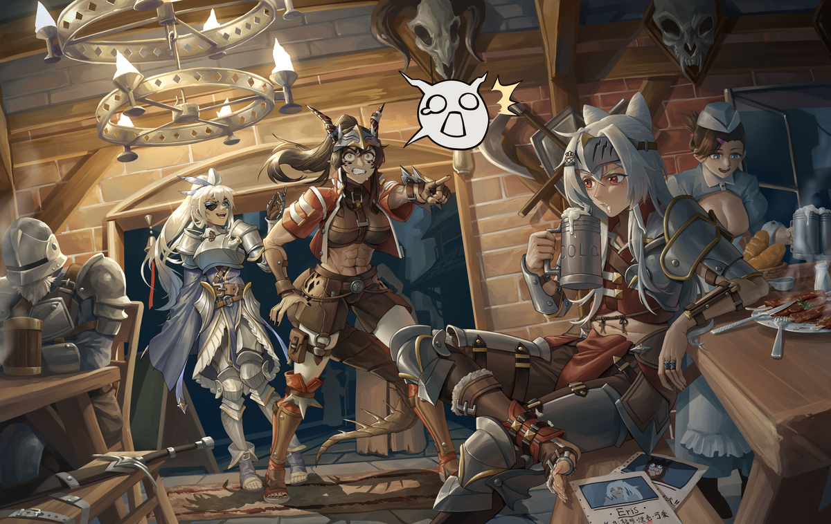 This is a pixiv picture whose title is How bell first met idiot dragon..