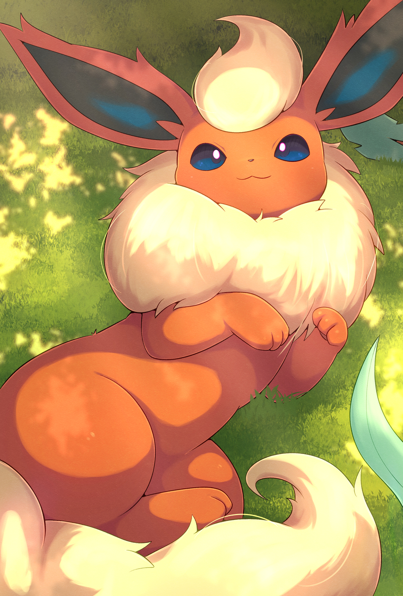 This is a pixiv picture whose title is ブースター.