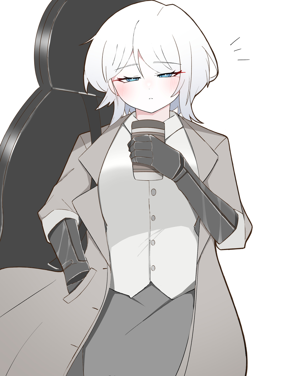 This is a pixiv picture whose title is 夜明ぱう.