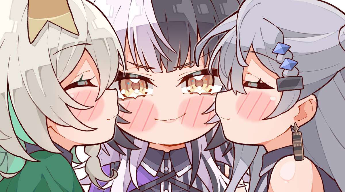 This is a pixiv picture whose title is 💋.