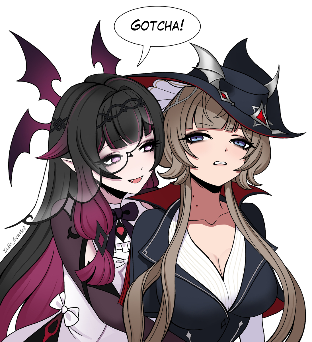 This is a pixiv picture whose title is Vampire Sandbina.